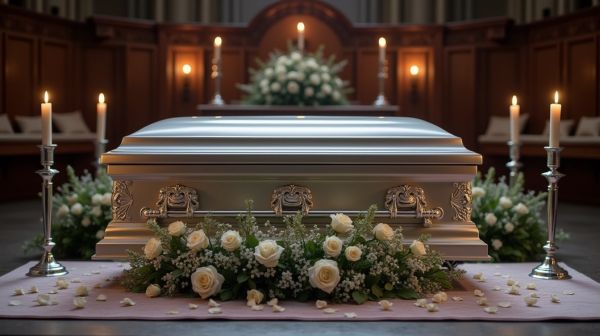 Livraison dessus de cercueil : options élégantes pour vos obsèques